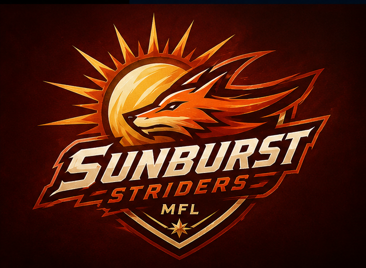 Sunburst Striders logo
